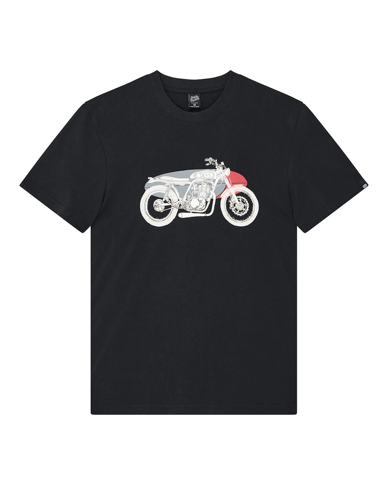 DEUS DROVERS DOG TEE Größe: XL Farbe: BLACK