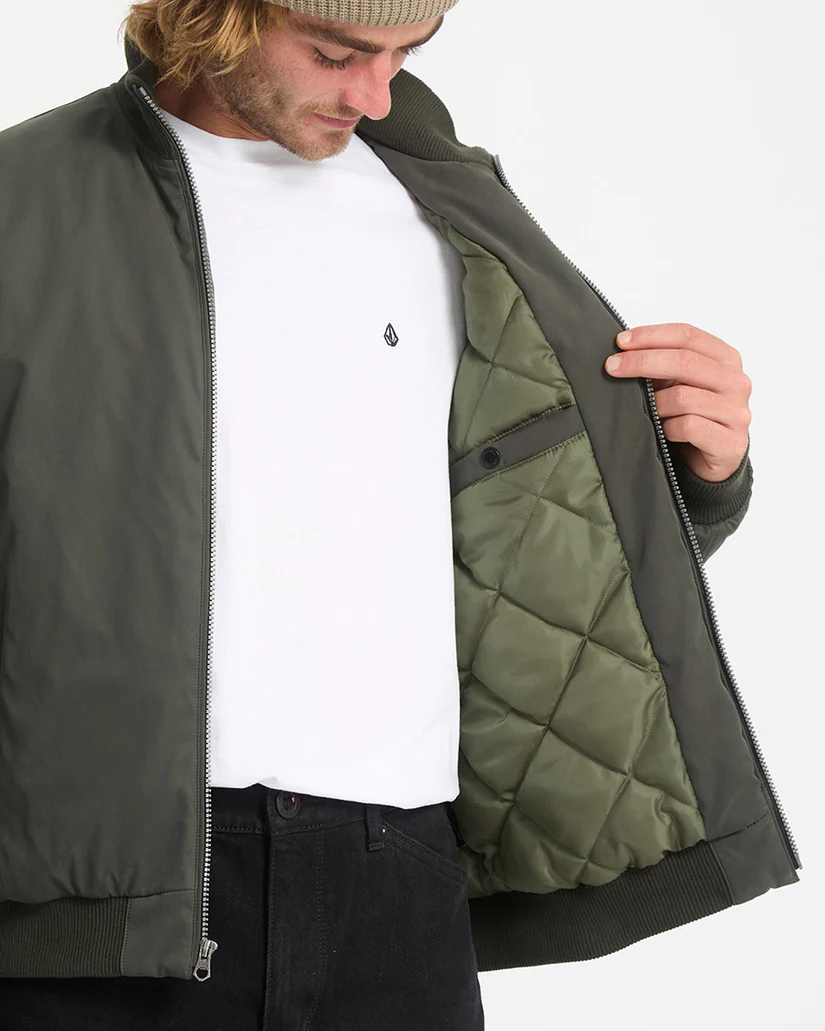 VOLCOM DAMERMAN JACKET Größe: XL Farbe: Schwarz