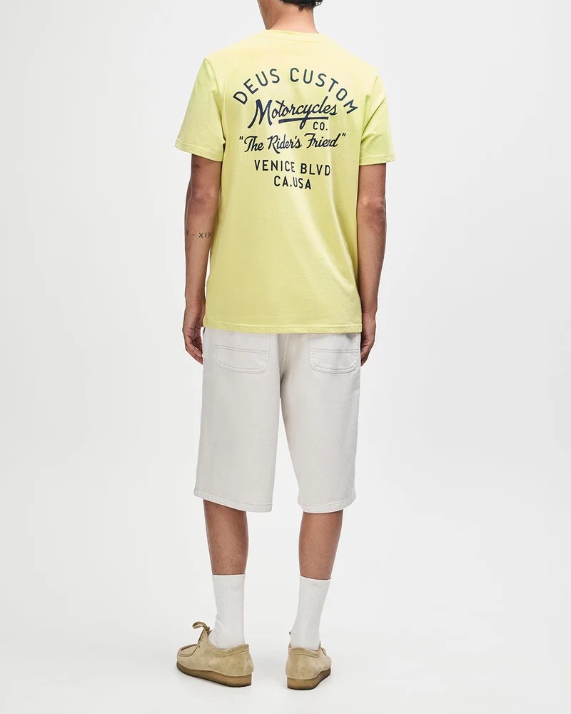 DEUS CAMBER TEE Größe: M Farbe: CANARY