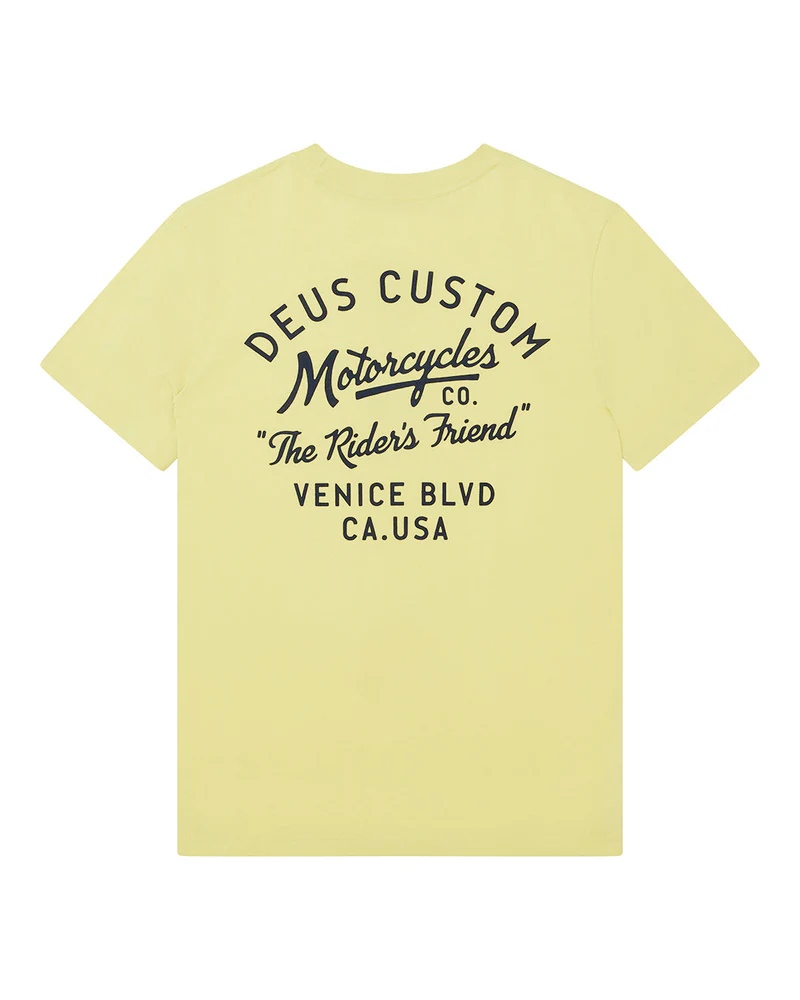 DEUS CAMBER TEE Größe: M Farbe: CANARY