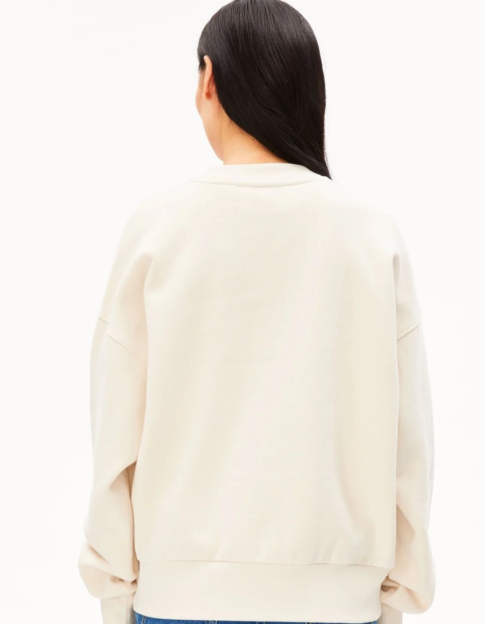 ARMEDANGELS ALIZAA COLLEGE SWEAT Größe: M Farbe: UNDYED