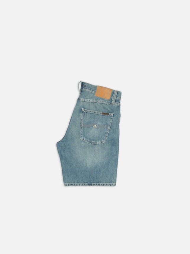 NUDIE JEANS SETH DENIM SHORT Größe: 31 FARBE: L.BLUE