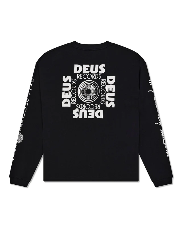 DEUS DEFACTO LS TEE Größe: XL Farbe: BLACK