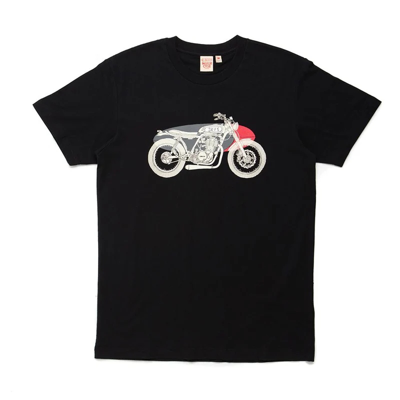 DEUS DROVERS DOG TEE Größe: XL Farbe: BLACK