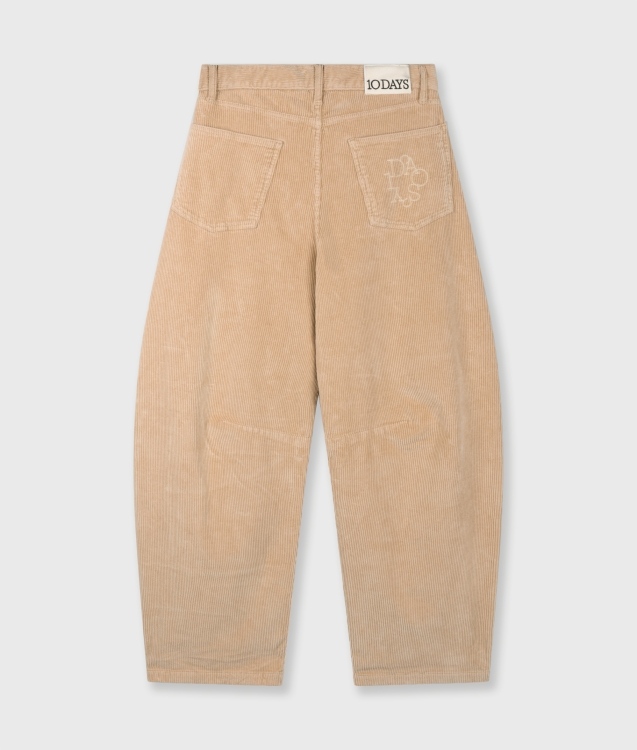 10DAYS WESTERN PANTS CORD Größe: S Farbe: GREY MANGO