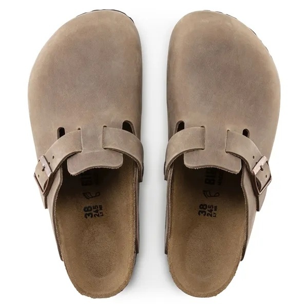 BIRKENSTOCK BOSTON FL LEOI Größe: 39 Farbe: T.BROWN