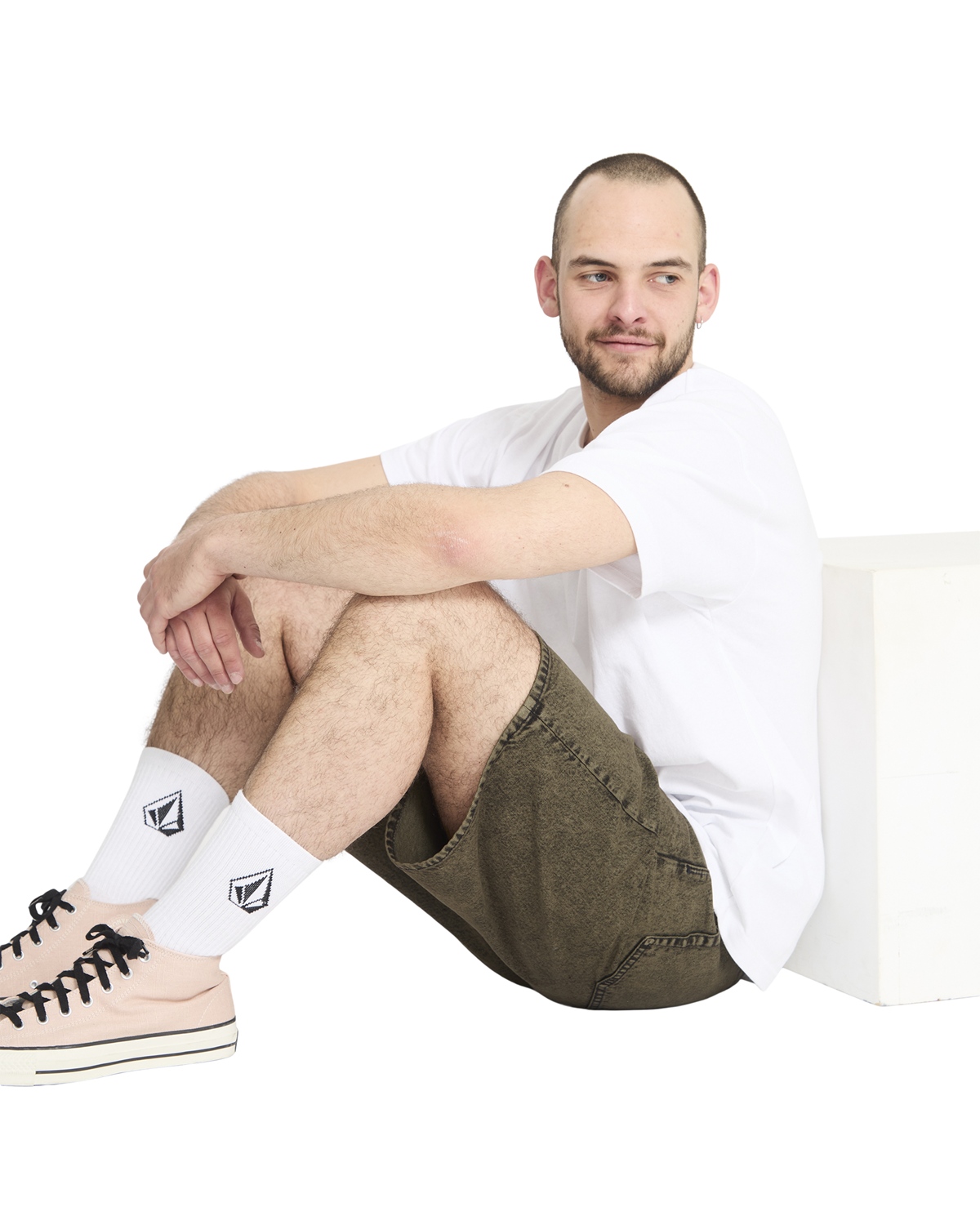VOLCOM BILLOW DENIM SHORT 22 Größe: 32 Farbe: BLACK