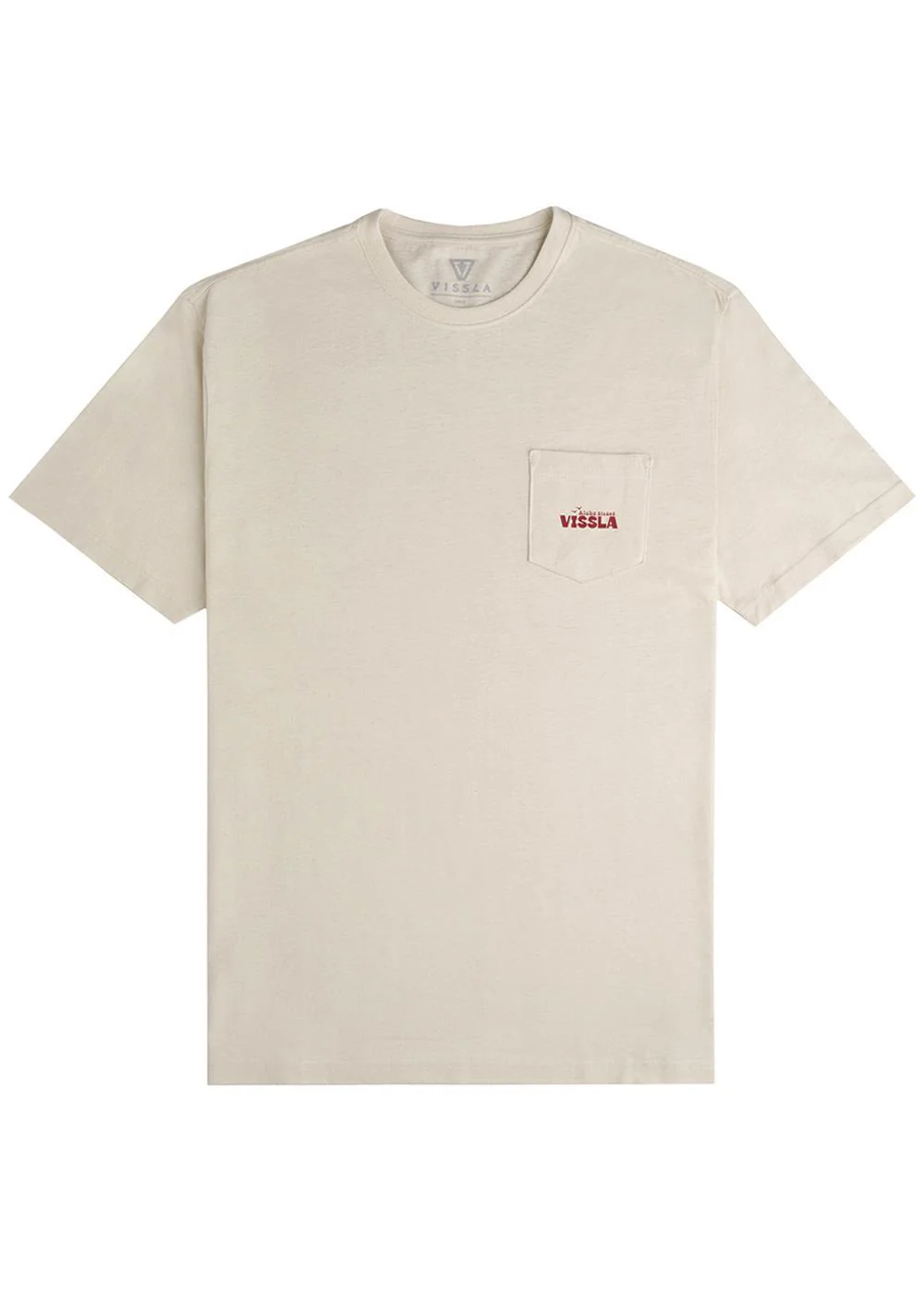 VISSLA ALOHA TEE Größe: M Farbe: V.WHITE