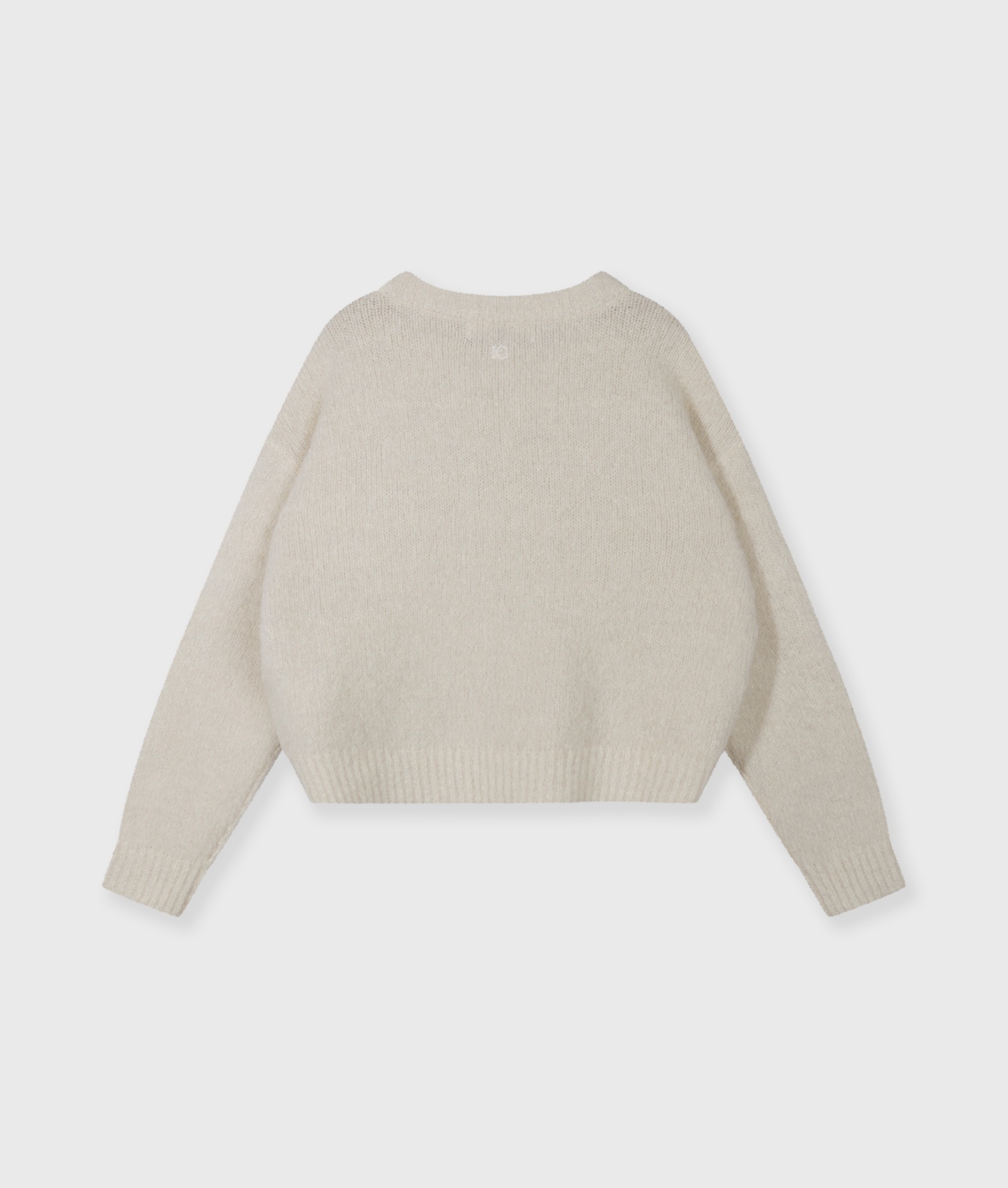 10DAYS HAIRY KNIT SWEATER LUREX Größe: M Farbe: ECRU