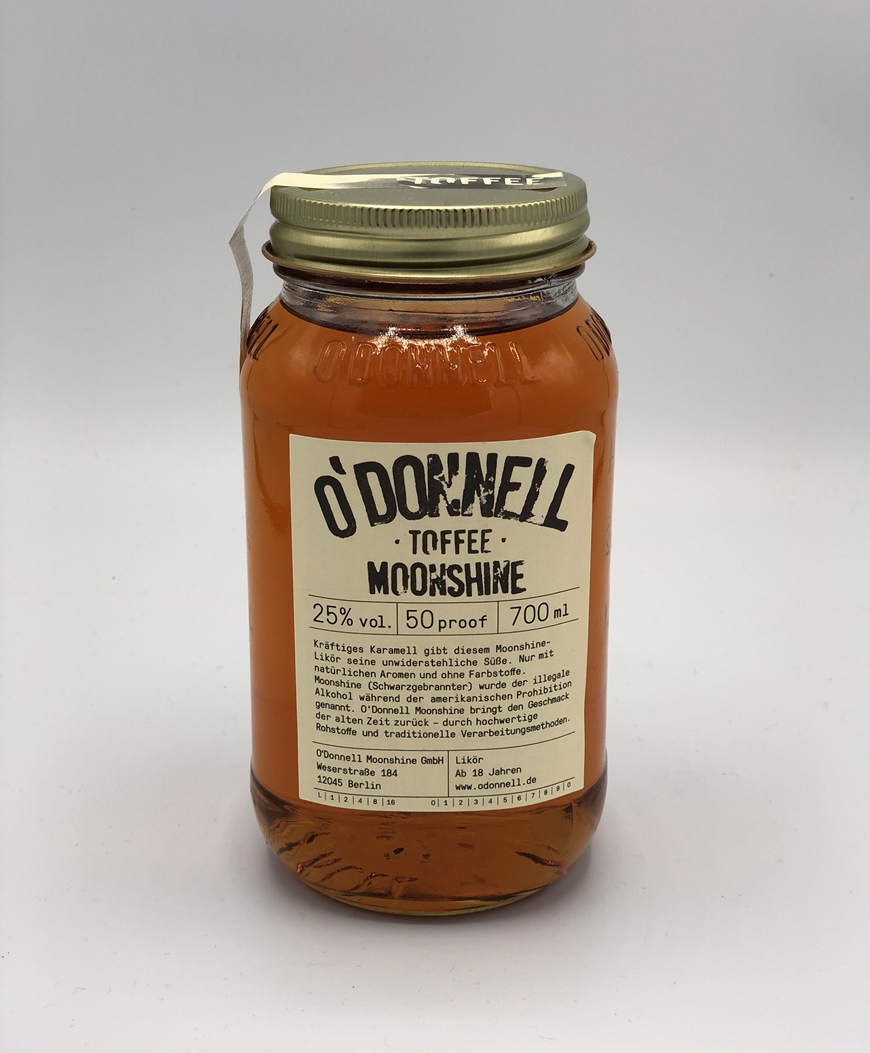 O`DONNELL MOONSHINE TOFFEE