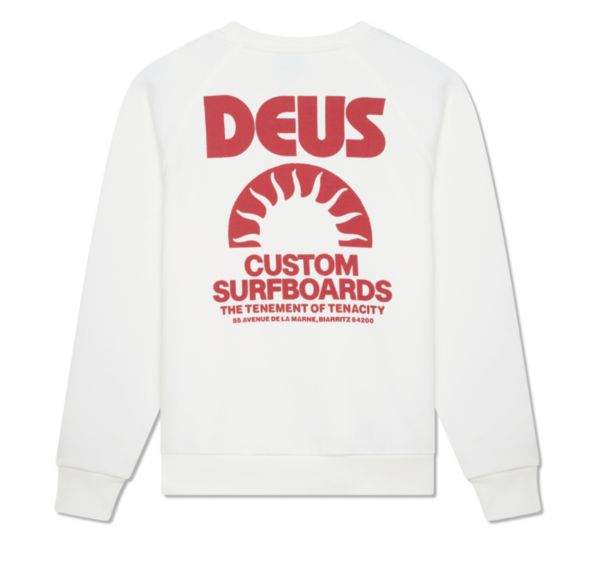 DEUS MELODIES CREW Größe: M Farbe: V.WHITE