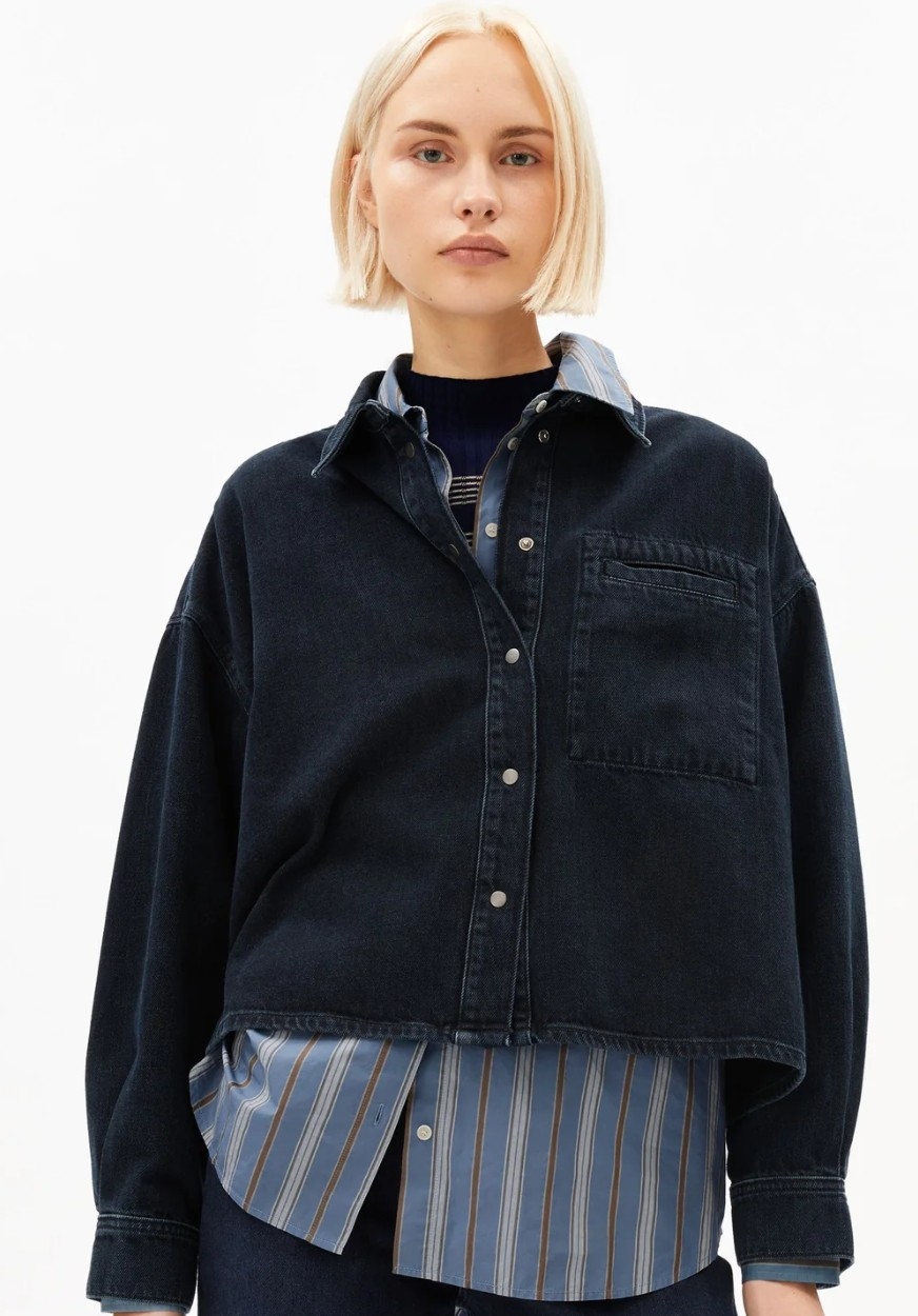 ARMEDANGELS NALAANI DENIM BLOUSE