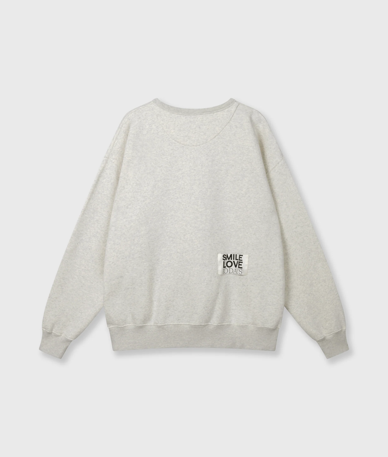 10DAYS STATEMENT SWEATER SMILE LOVE Größe: M Farbe: S.WHITE