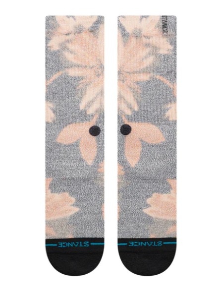 STANCE FLORA SCAN Größe: L Farbe: CHARCOAL