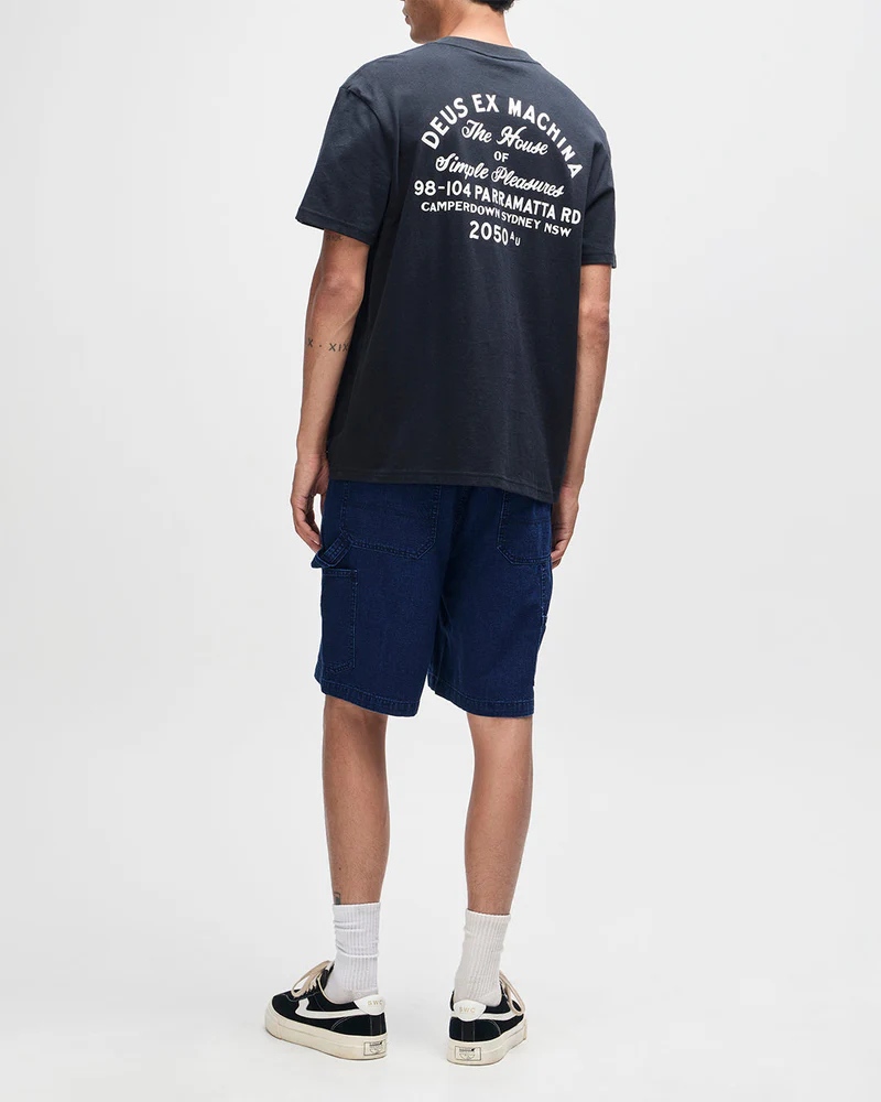 DEUS DROVERS DOG TEE Größe: XL Farbe: BLACK