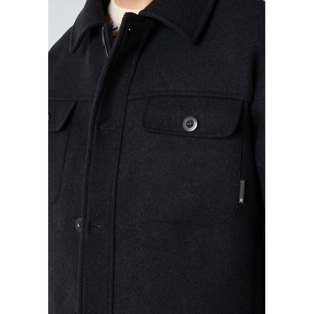 CLEANCUT COPENHAGEN LUKE WOOL JACKET Größe: L Farbe: D.Navy