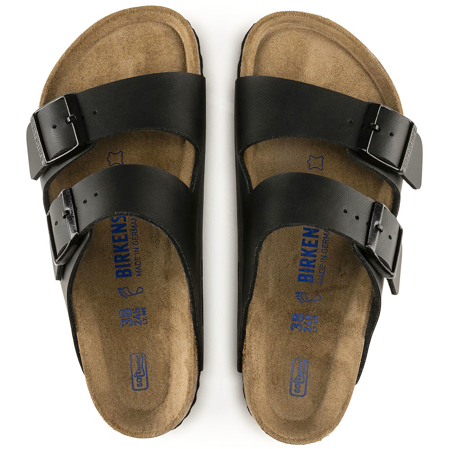 BIRKENSTOCK ARIZONA BF SCHWARZ Größe: 46 Farbe: SCHWARZ