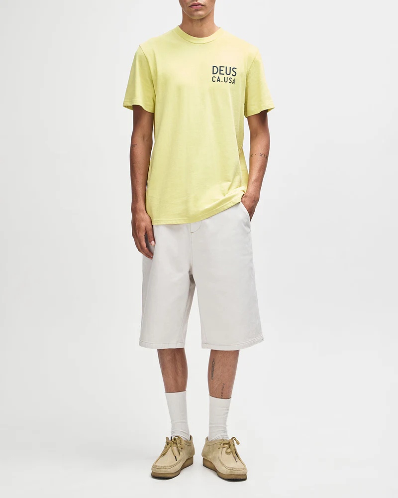 DEUS CAMBER TEE Größe: M Farbe: CANARY