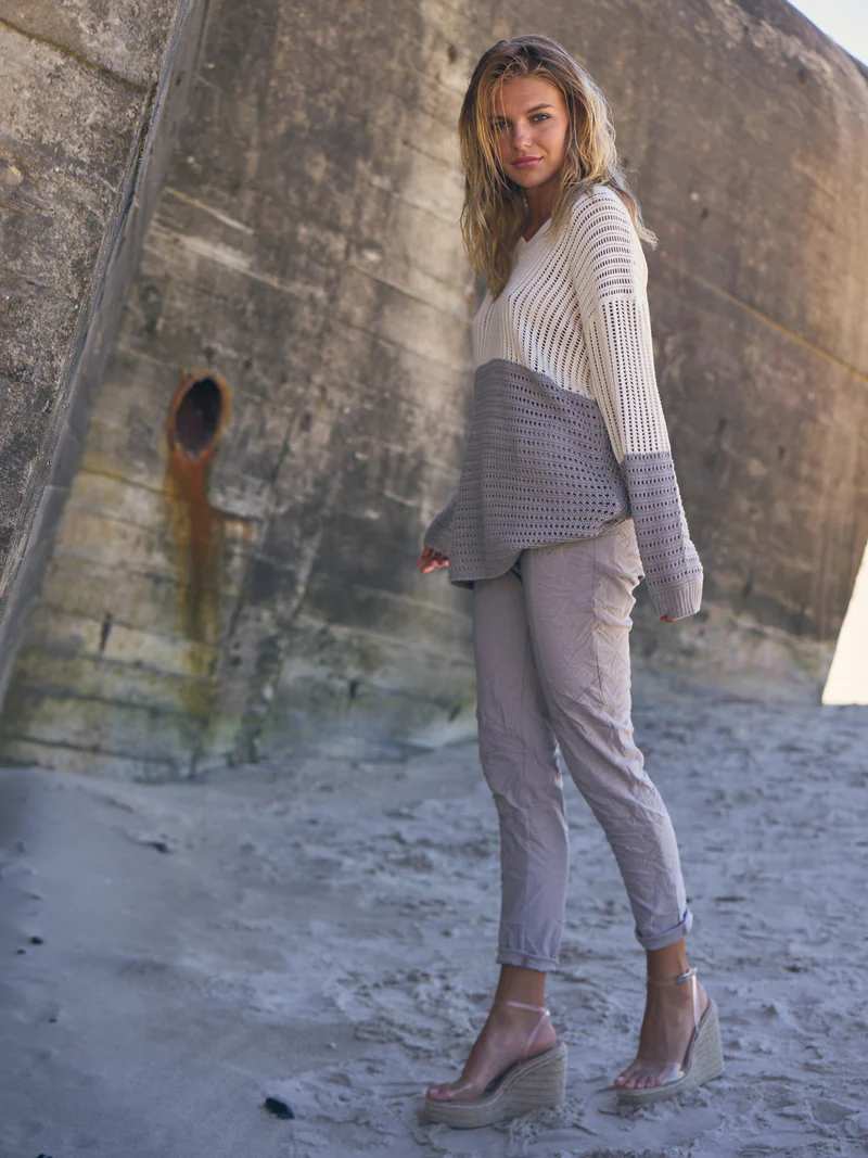 NÜ TOLOU BLOUSE LONG KNIT