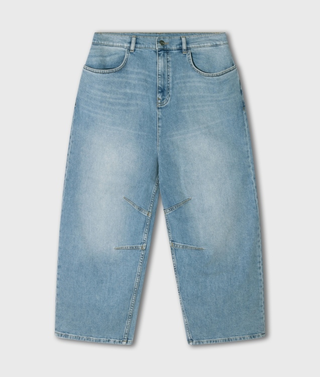 10DAYS WIDE TAPERED DENIM PANTS Größe: S Farbe: BLUE D.