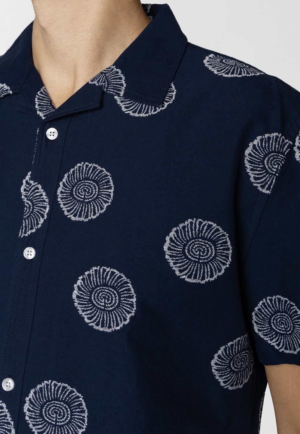CLEANCUT COPENHAGEN BOWLING MILLEr SHIRT Größe: M Farbe: NAVY