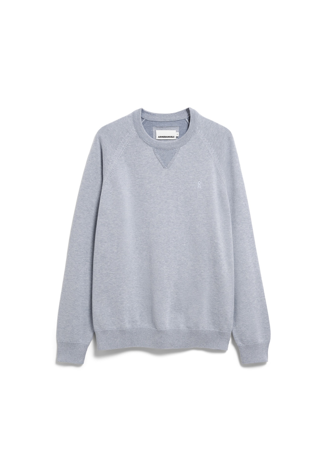 ARMEDANGELS COTTON KNIT SWEATER Größe: L FARBE: silver