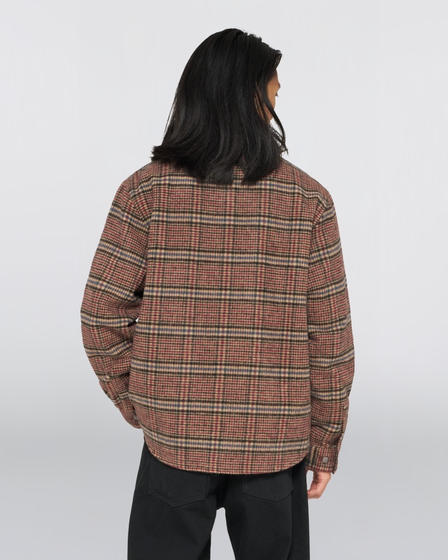 EDWIN JULIUS SHIRT LS Größe: M Farbe: BURGUNDY