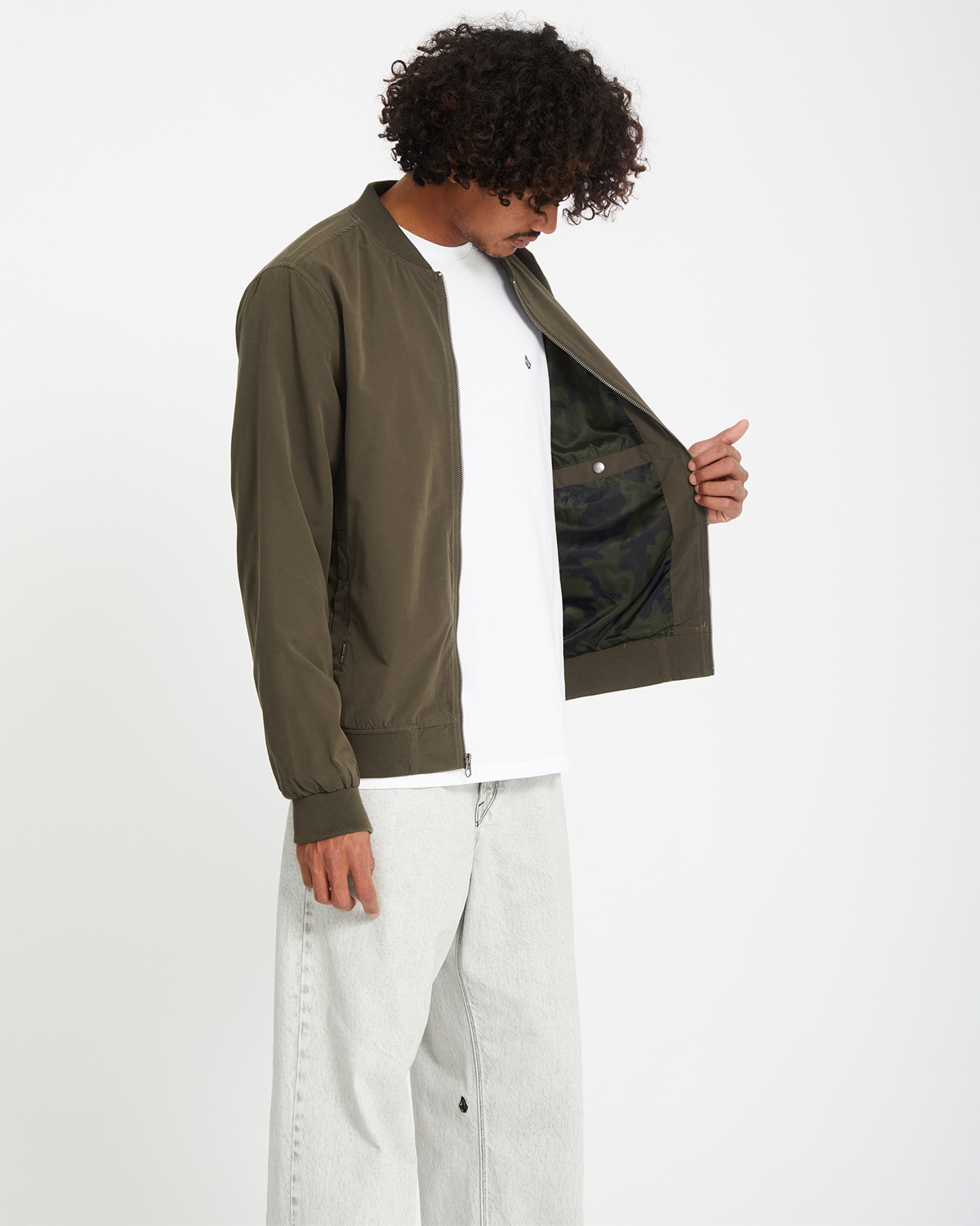 VOLCOM Burnward Jacket Größe: M Farbe: WREN
