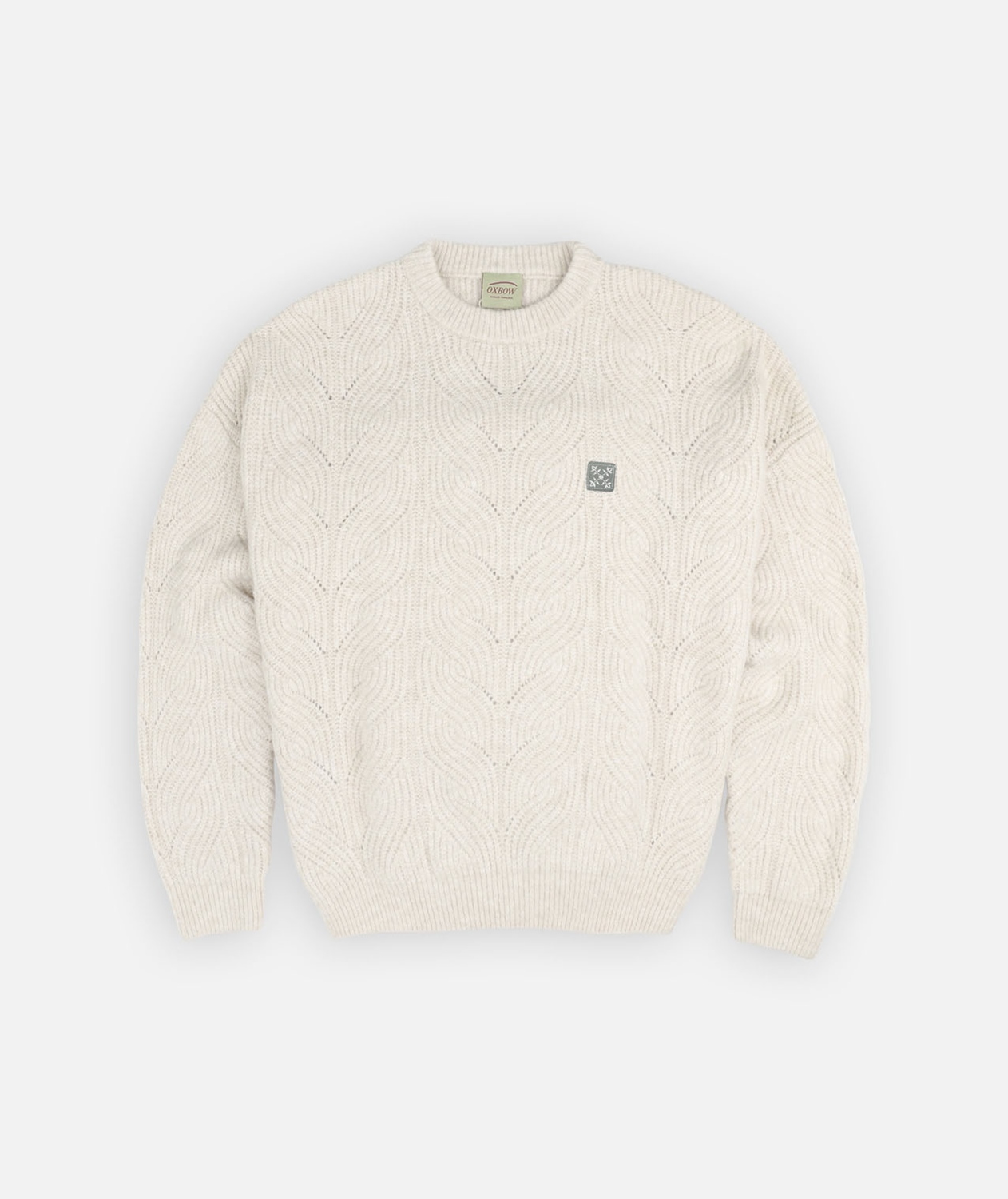 OXBOW FANCY STICHES SWEATER Größe: S Farbe: Ivory