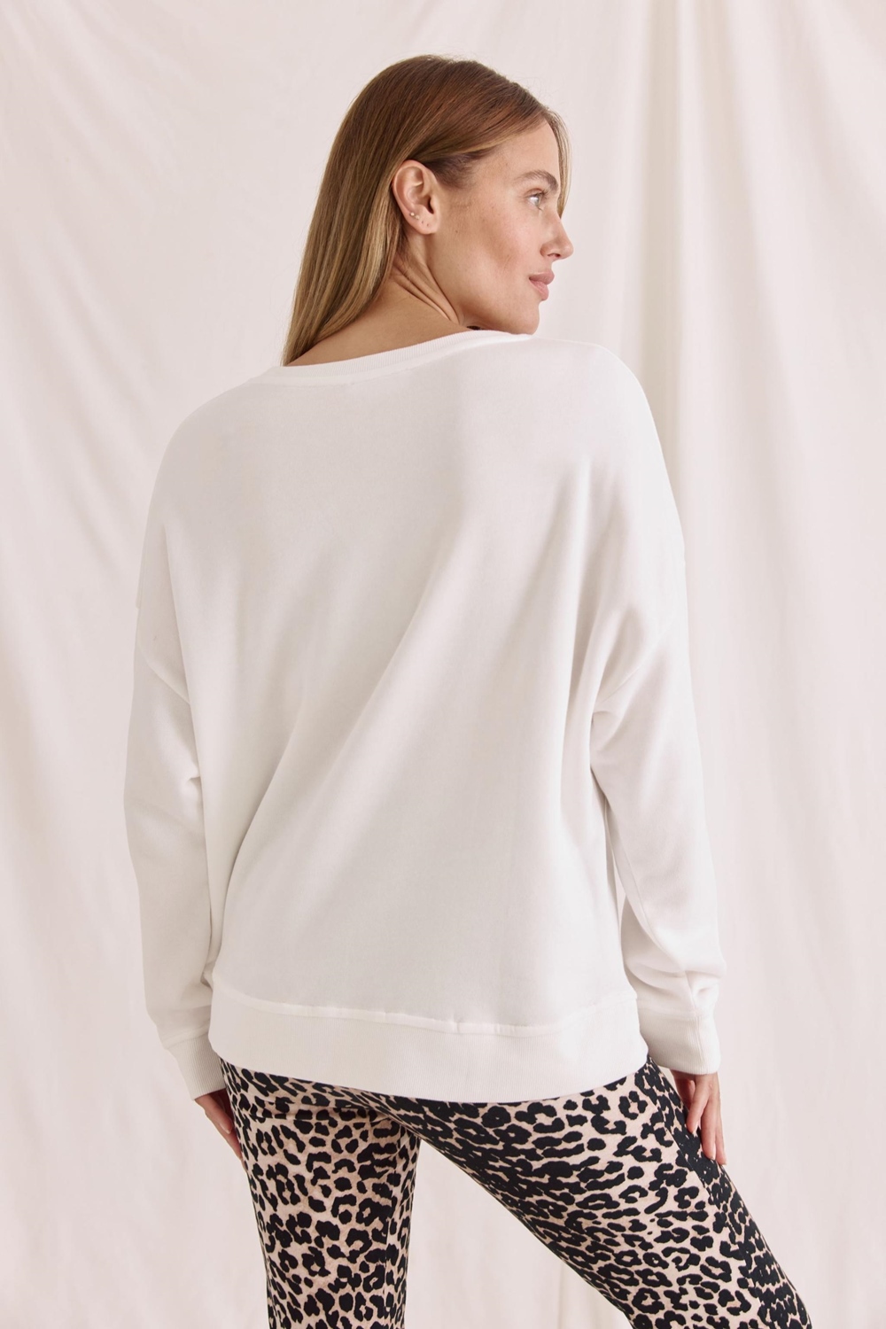 COTTON CANDY LADIES SWEATSHIRT Größe: S Farbe: O.WHITE