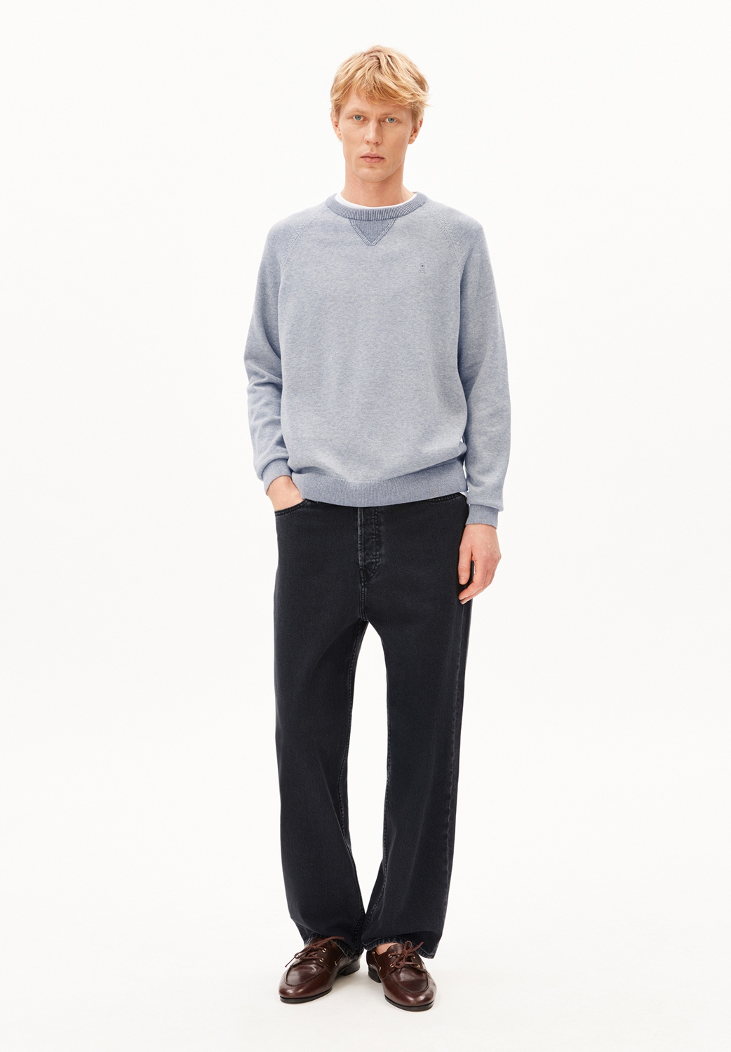 ARMEDANGELS COTTON KNIT SWEATER