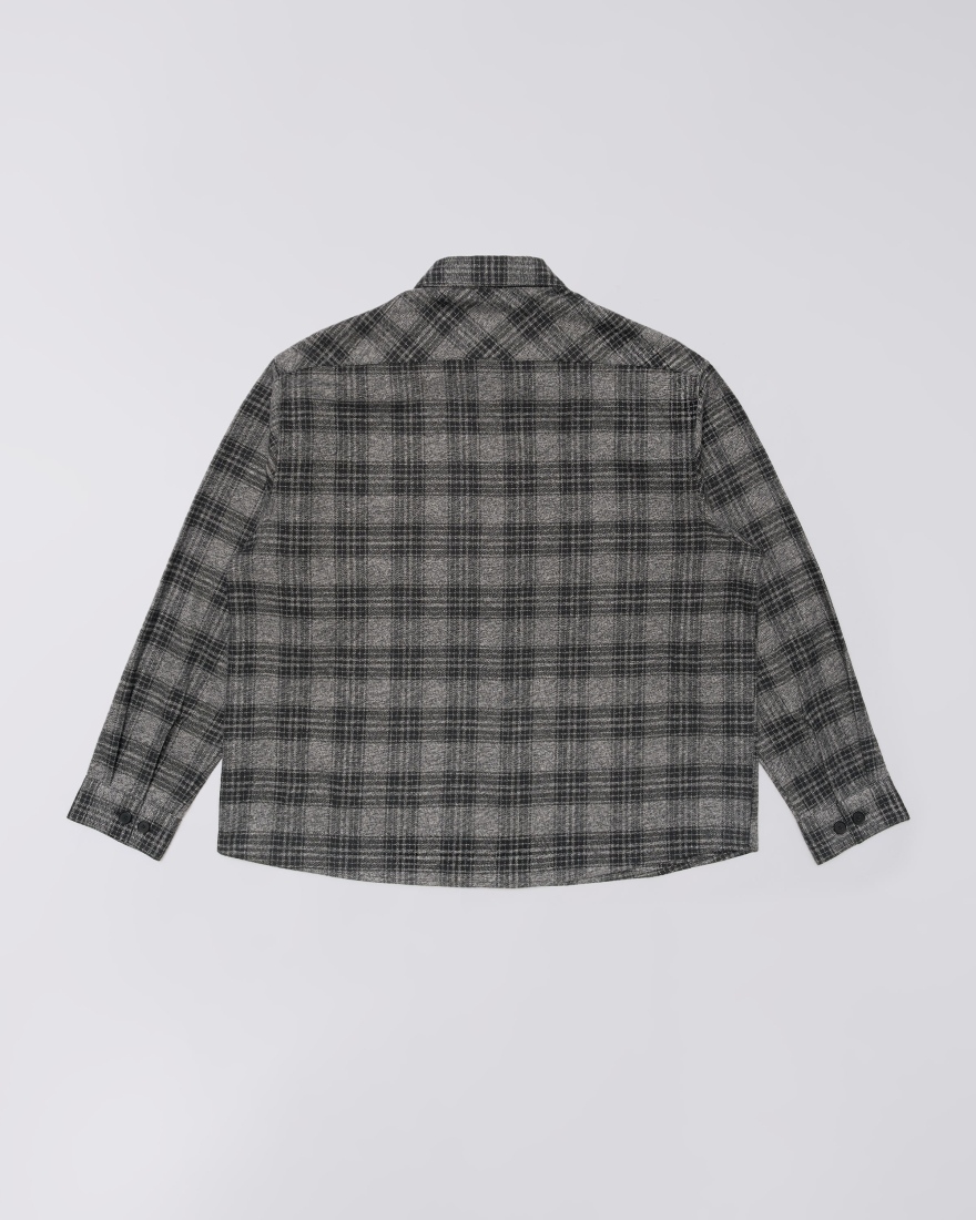 EDWIN ACE SHIRT LS Größe: M Farbe: GREY GARM.