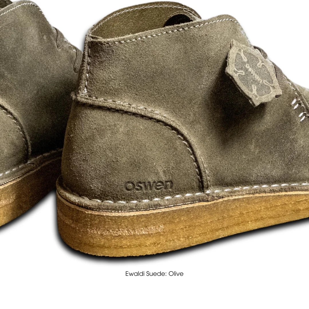 OSWEN EWALDI SUEDE OLIVE Größe: 43 Farbe: OLIVE