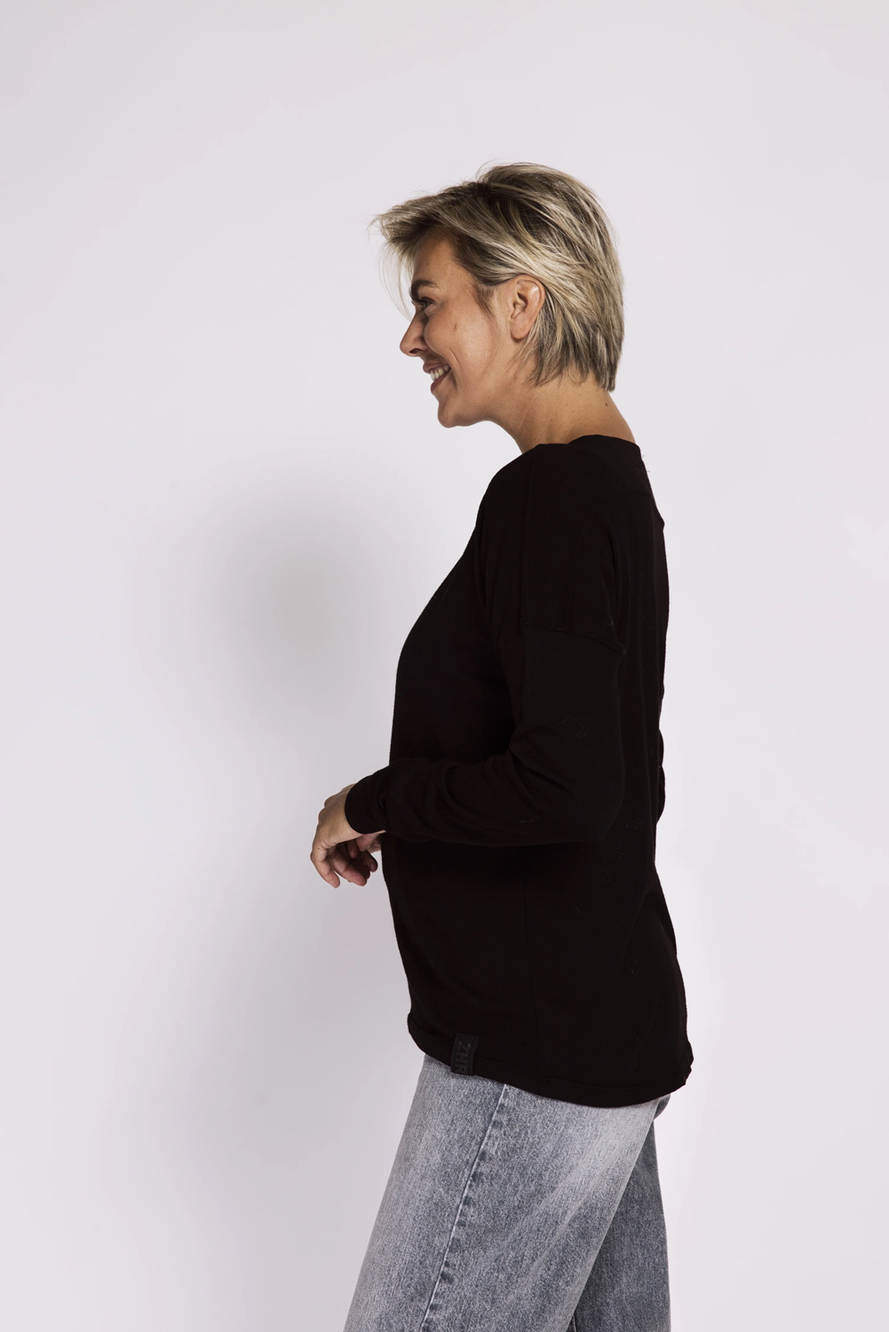 ZHRILL ZH RAHEL LS Größe: M Farbe: BLACK