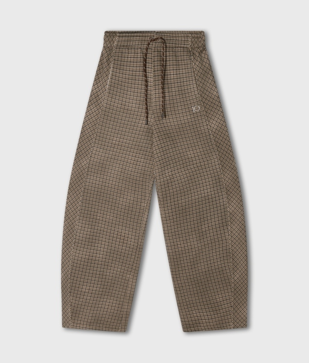10DAYS WESTERN JOGGER CHECK Größe: S Farbe: CHAMPAGNE