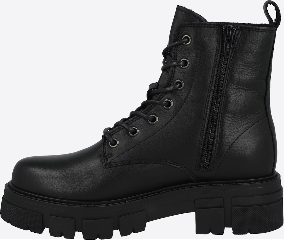 APPLE OF EDEN CHUNKY LACE BOOT GRöße: 41 Farbe: BLACK