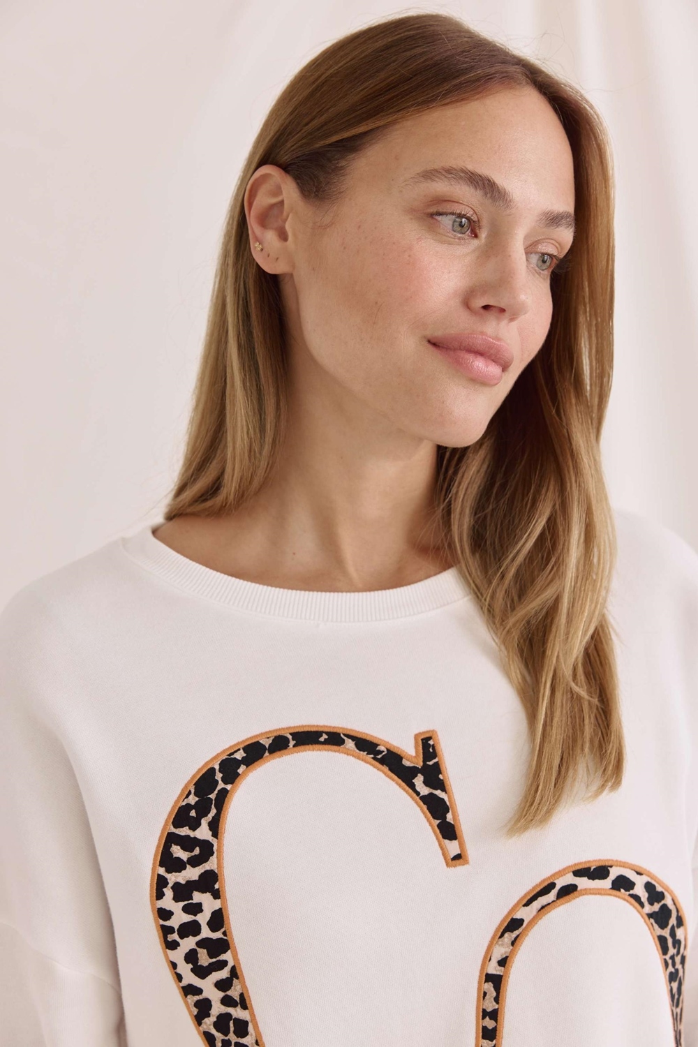 COTTON CANDY LADIES SWEATSHIRT Größe: S Farbe: O.WHITE