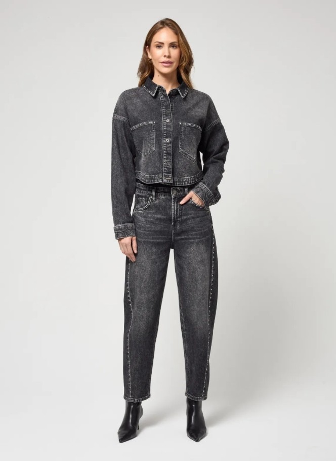 GANG 94LUNA CROPPED Größe: XS Farbe: BLACK