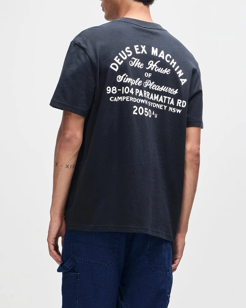 DEUS DROVERS DOG TEE Größe: XL Farbe: BLACK