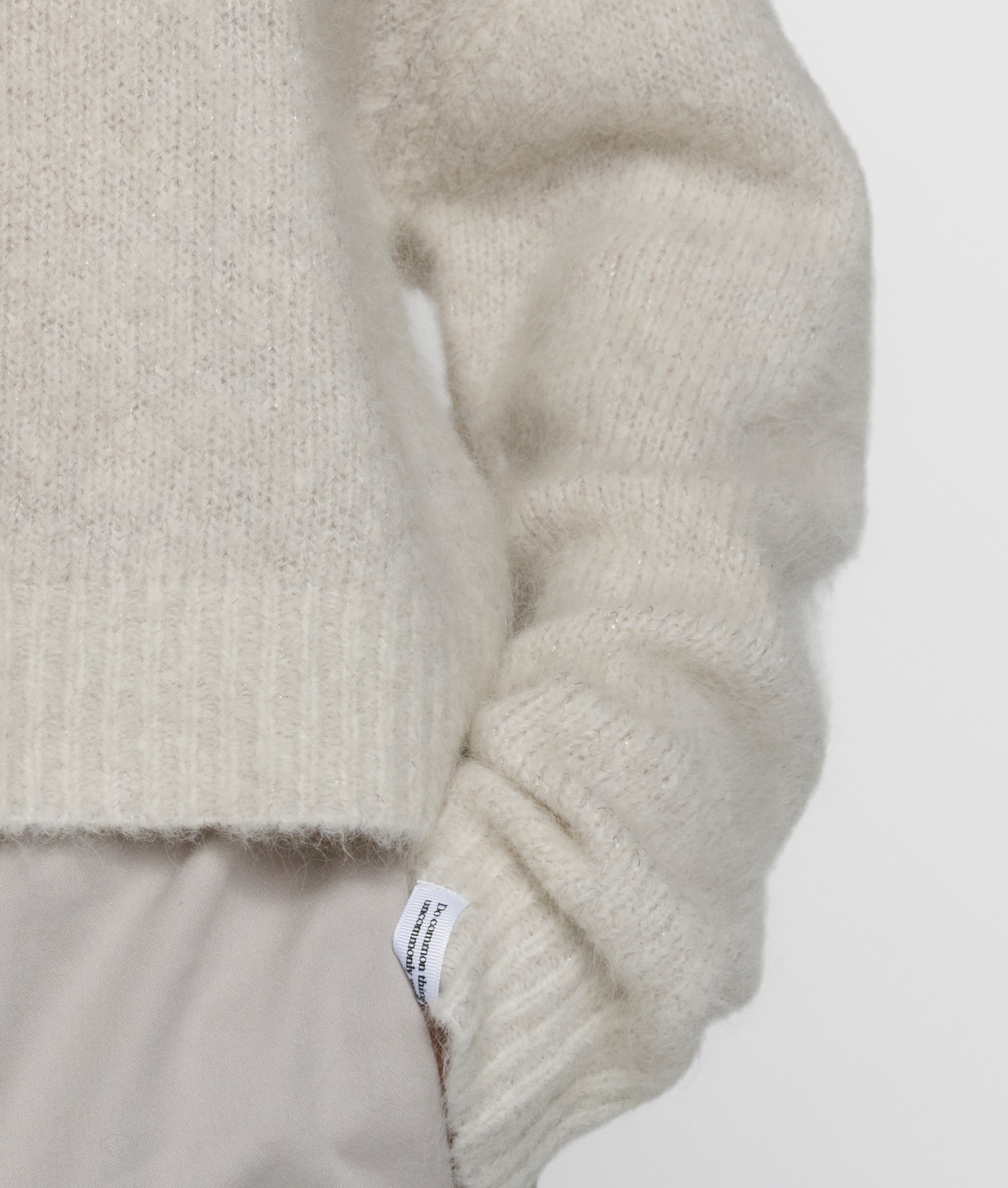 10DAYS HAIRY KNIT SWEATER LUREX Größe: M Farbe: ECRU