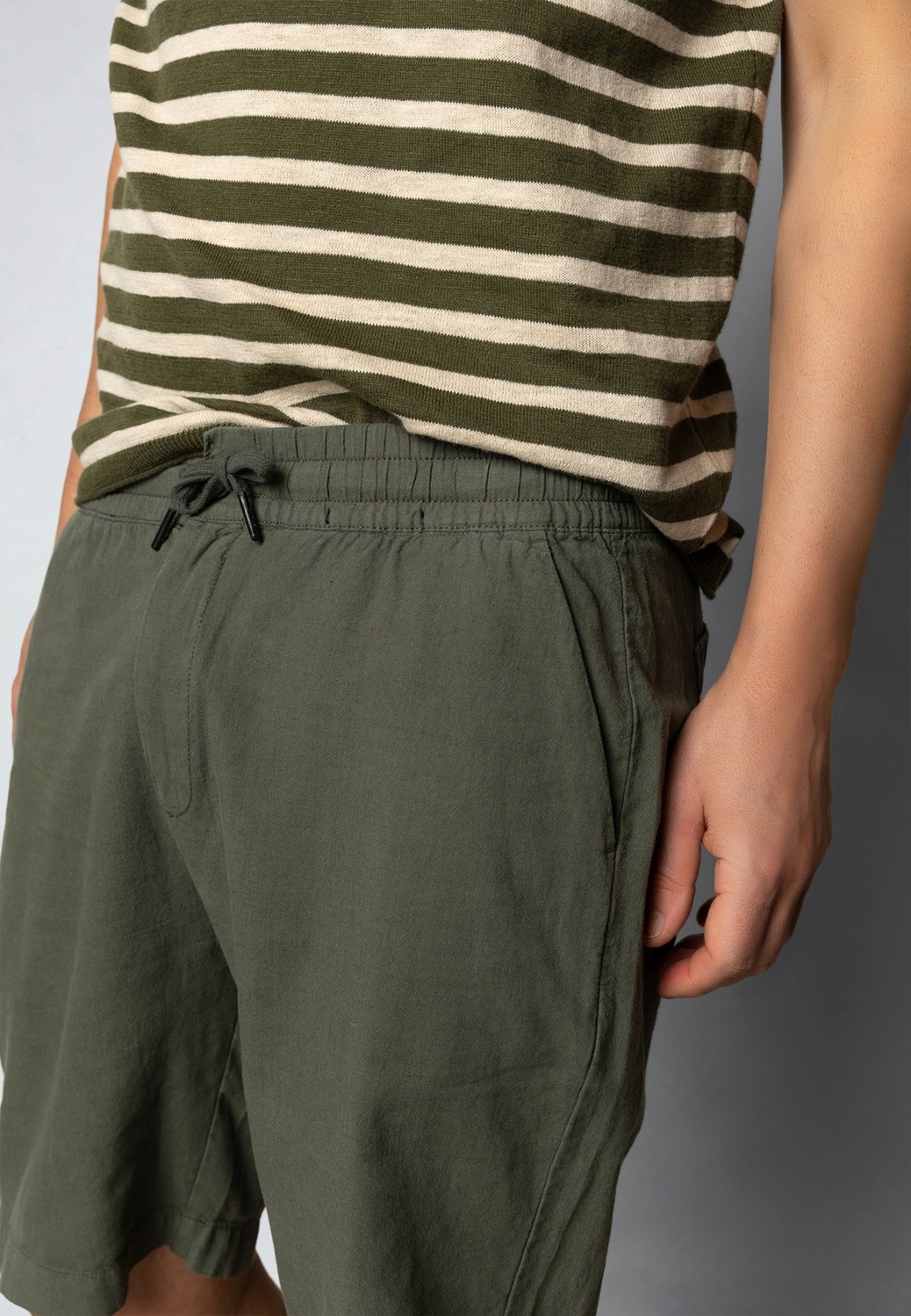 CLEANCUT COPENHAGEN BARCELONA LUCA SHORTS Größe: L Farbe: ARMY