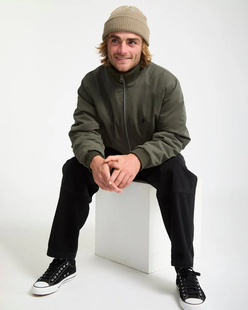 VOLCOM DAMERMAN JACKET Größe: XL Farbe: Schwarz