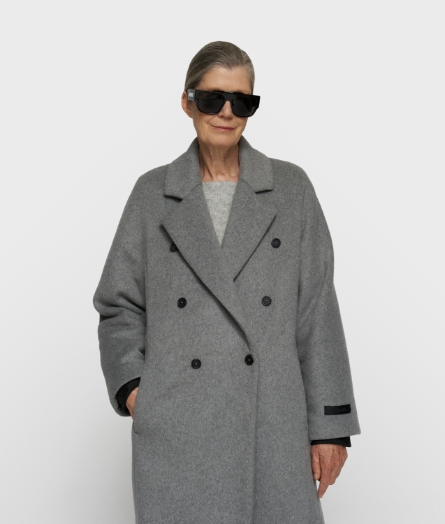 10DAYS THE CHIC COAT Größe: XS Farbe: GREY MELEE