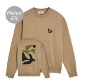 BASKINTHESUN PEACE SWEATSHIRT