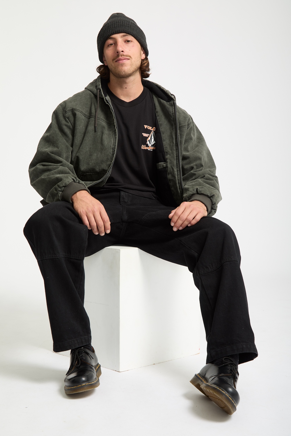 VOLCOM HAMILSTORM JACKET Größe: L Farbe: Schwarz