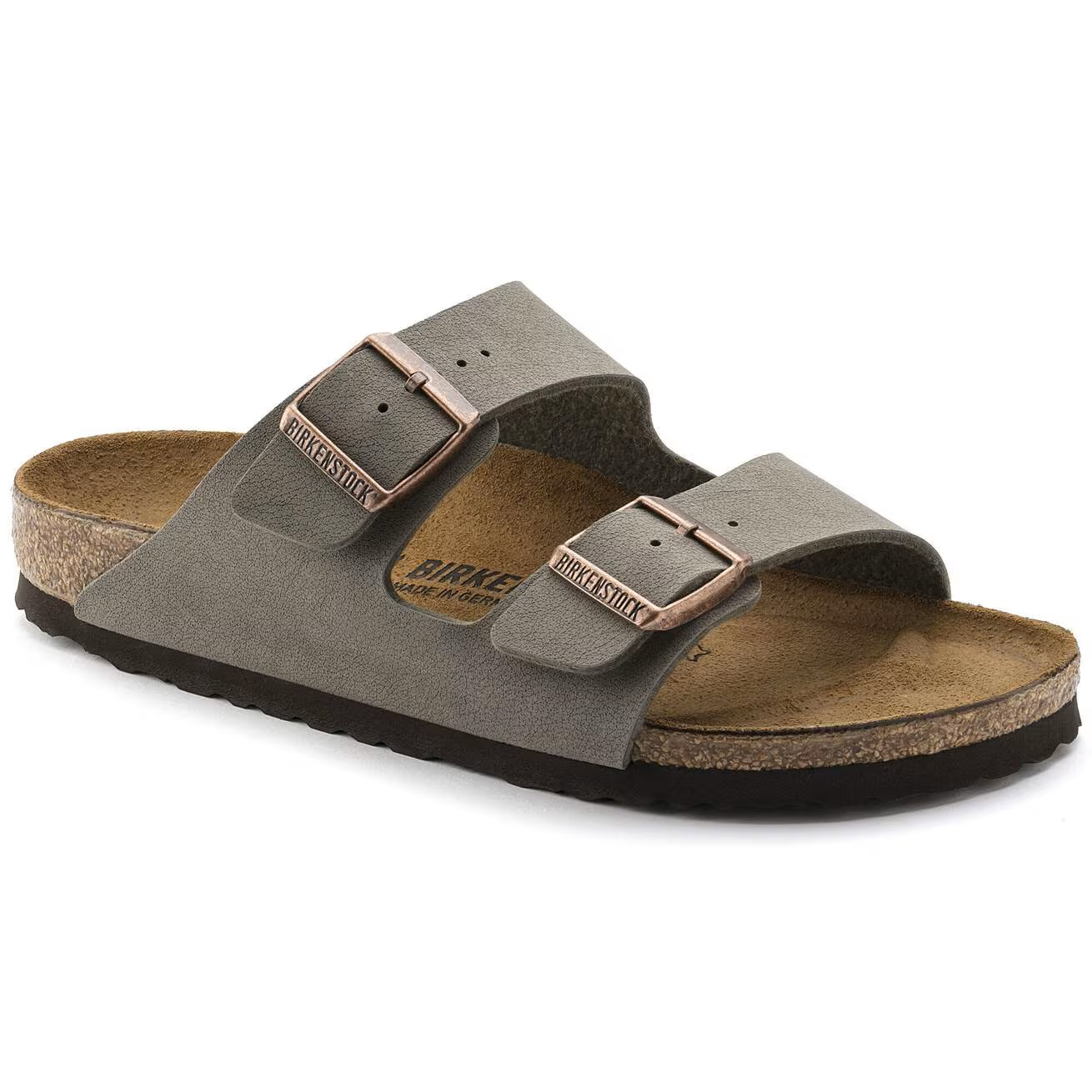 BIRKENSTOCK ARIZONA BF NUBUK Größe: 43 Farbe: STONE