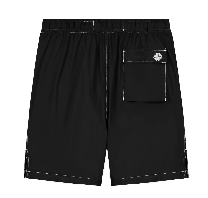 NEW AMSTERDAM CONTRAST SWIMSHORT Größe: S Farbe: BLACK
