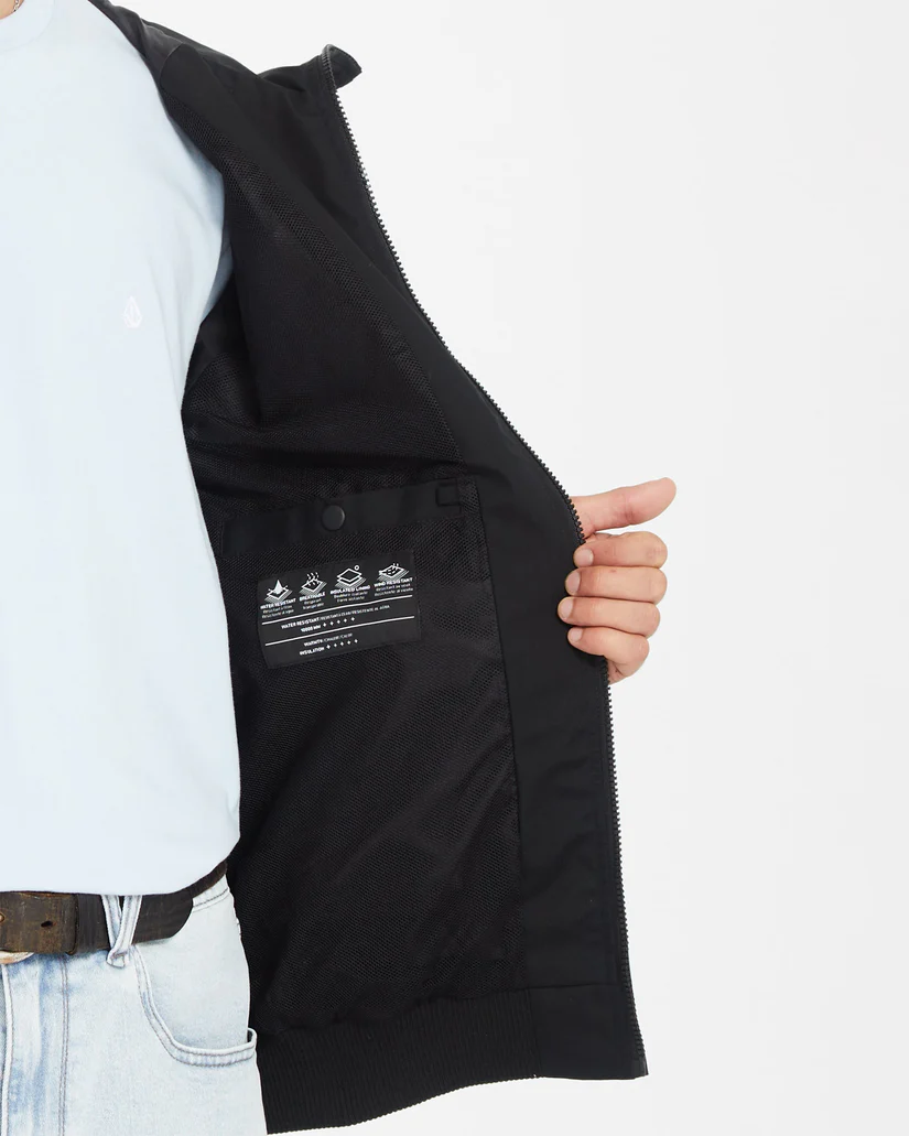 VOLCOM RAYNAN 10K JACKET Größe: M Farbe: Schwarz
