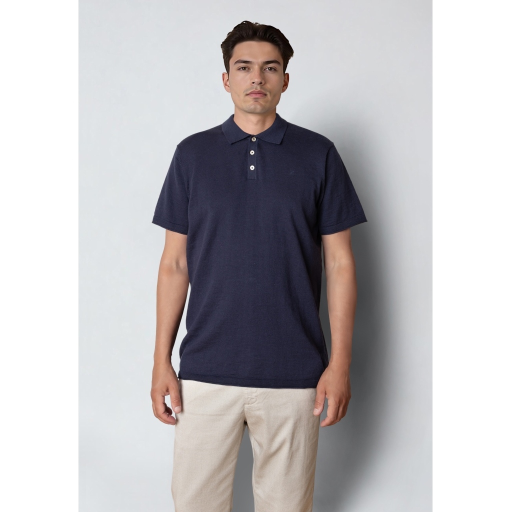 CLEANCUT COPENHAGEN THOMAS  KNITTED POLO