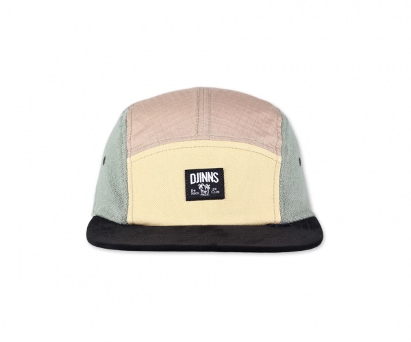 DJINNS 5 PANEL FLAT CAP